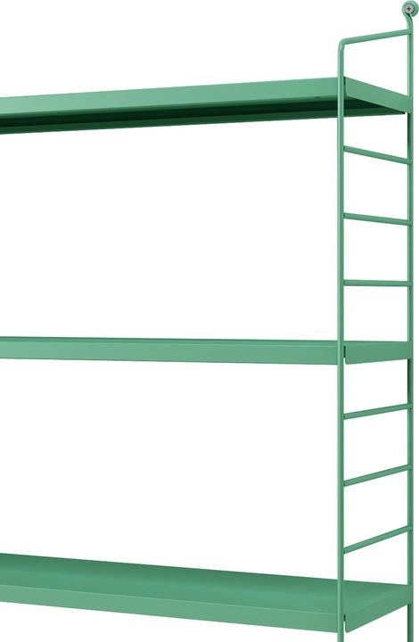 En.Casa Étagère murale modulable Strängnäs (lot de 2) Vert pastel