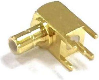 Actual product image RS PRO Socket coaxial plug connector SMB plug connector, PCB mounting, crimp connection, 50Ω