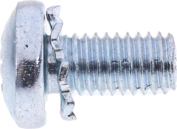 Produktbild RS PRO Schrauben mit Zahnscheibe M5x10mm (5 x 10 mm)