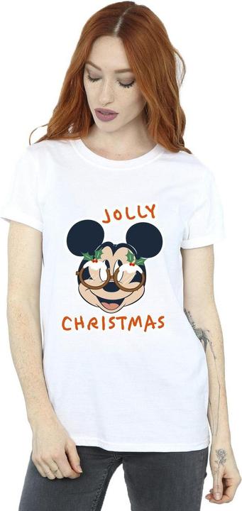 Produktbild Disney Mickey Mouse Jolly Christmas Glasses TShirt (3XL)