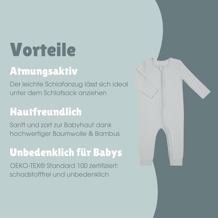 Produktbild Emma & noah Schlafanzug mit Bündchen (92)