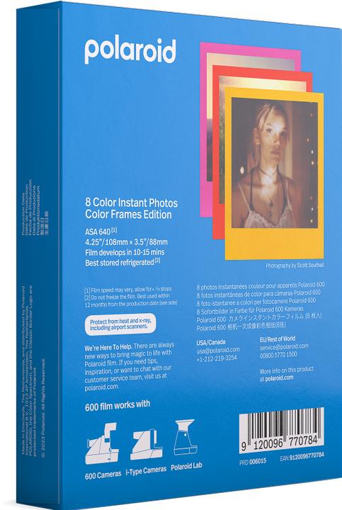 Produktbild Polaroid Color 600 Film