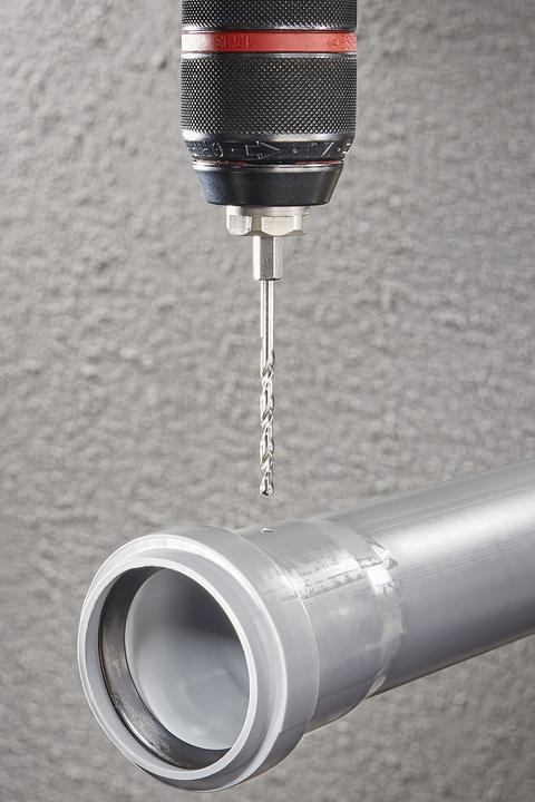 Produktbild wolfcraft 1 Metallbohrer HSS G, S=6-kt., ø4x53mm (4 mm)