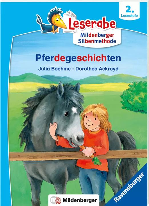 Immagine prodotto Ravensburger Leserabe mit Mildenberger Silbenmethode: Pferdegeschichten (Tedesco, Dorotea Ackroyd, Julia Boehme, 2023)