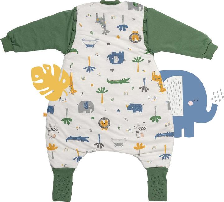 Immagine prodotto Schlummersack Sacco nanna con piedini e copripiedi, 2.5 TOG (60 cm, 2,5 TOG, Tutto l'anno)