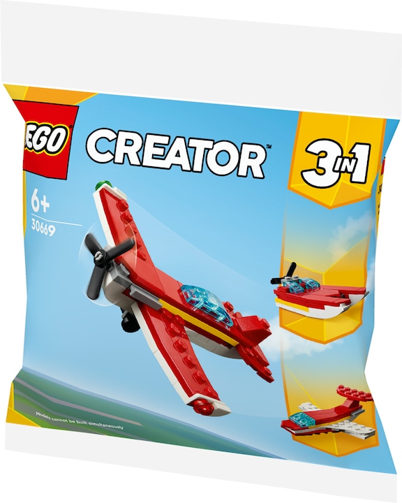 Actual product image LEGO 30669 Legendary red plane (30669, LEGO Creator 3-in-1)