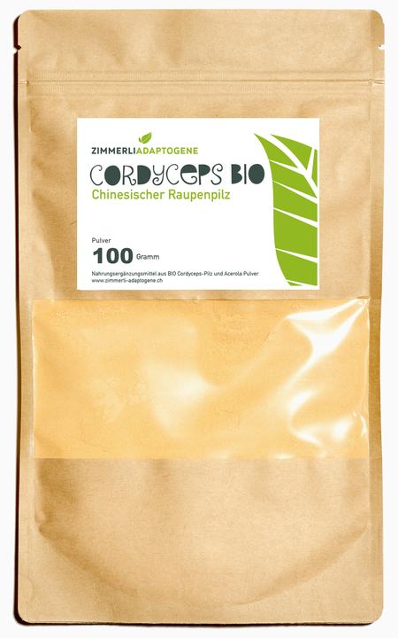 Zimmerli Adaptogene Cordyceps powder (BIO) (1 Piece, Powder, 100 g)