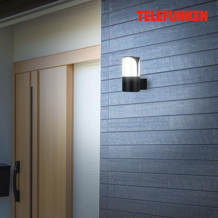 Actual product image Telefunken Outdoor light, black, 1xE27 excl. (E27)