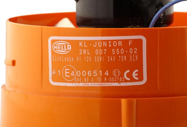 Actual product image Hella Rotating beacon halogen for AEBI