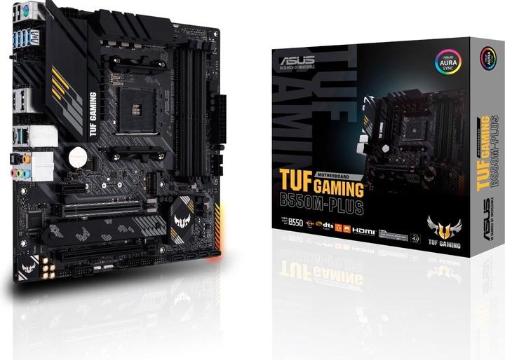 Produktbild ASUS TUF GAMING B550M-PLUS (AM4, AMD B550, mATX)