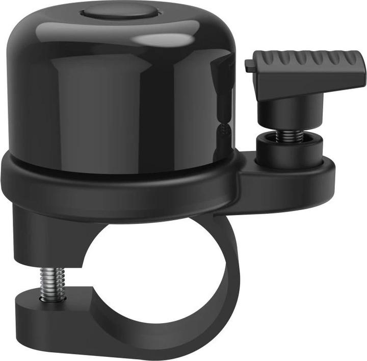 Immagine prodotto Hama Fahrradklingel AirBell, mit AirTag-Halter, Ø 2,2 cm, 85 dB (00185831)