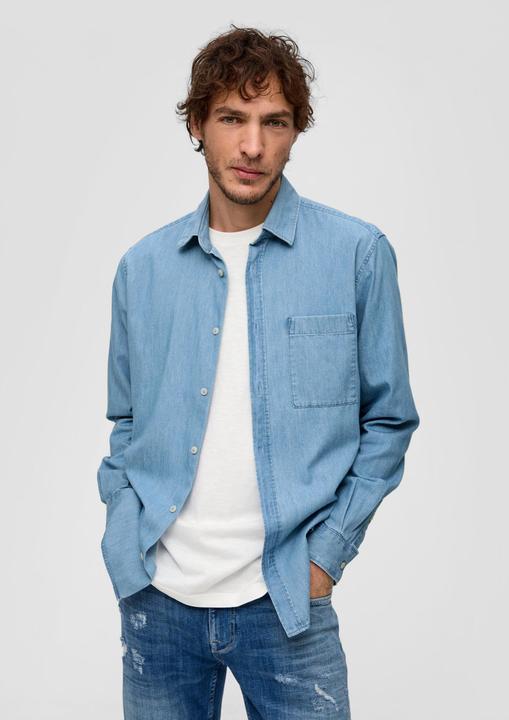 Immagine prodotto s.Oliver Hemd Twillhemd mit Kentkragen (S)