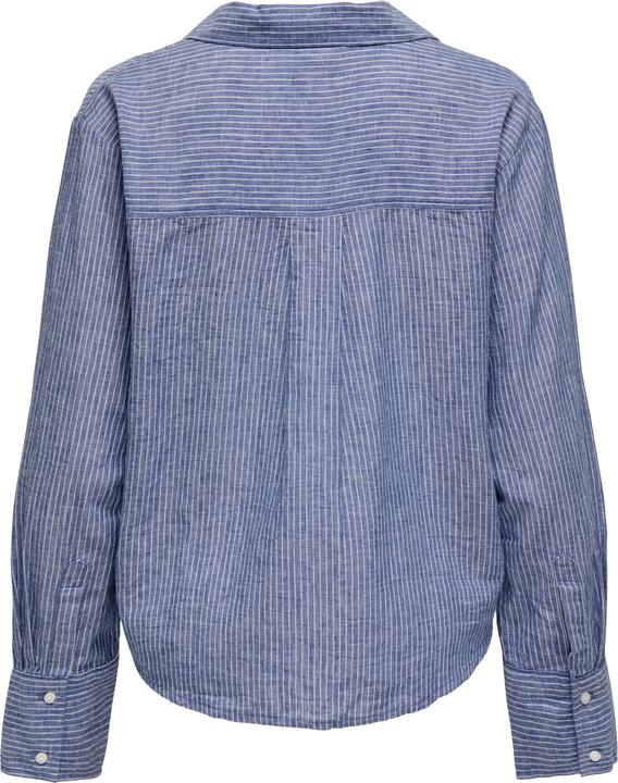 Actual product image JdY Normal geschnitten Hemdkragen Ärmelbündchen mit Knopf Voluminöser Armschnitt Hemd Hemd (S)