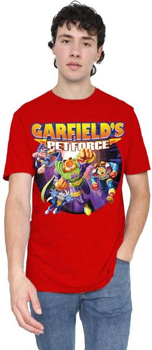 Actual product image Garfield Unisex Adult Pet Force Four T-Shirt (M)