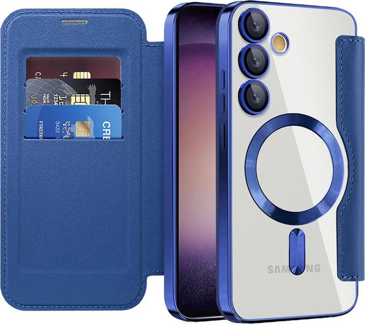 Image du produit Techsuit - SmartMag Book Case - Samsung Galaxy S23 - Blue (Samsung Galaxy S23)