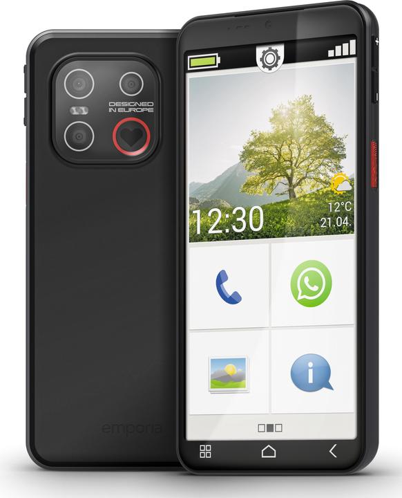 Emporia SMART.7mini 128GB Schwarz (5.45", 4G)