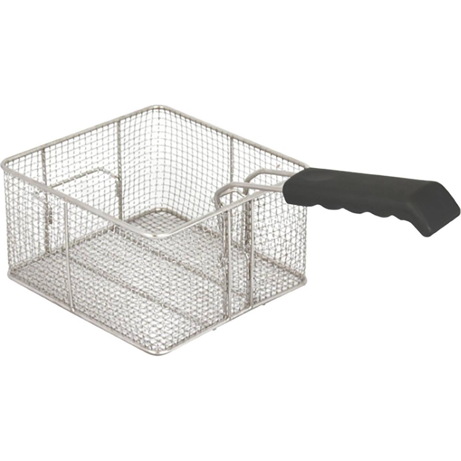 Royal Catering Frittierkorb Fritteusenkorb Für 13 L Fritteusen 21 X 22 X 12 cm, Fritteuse, Silber