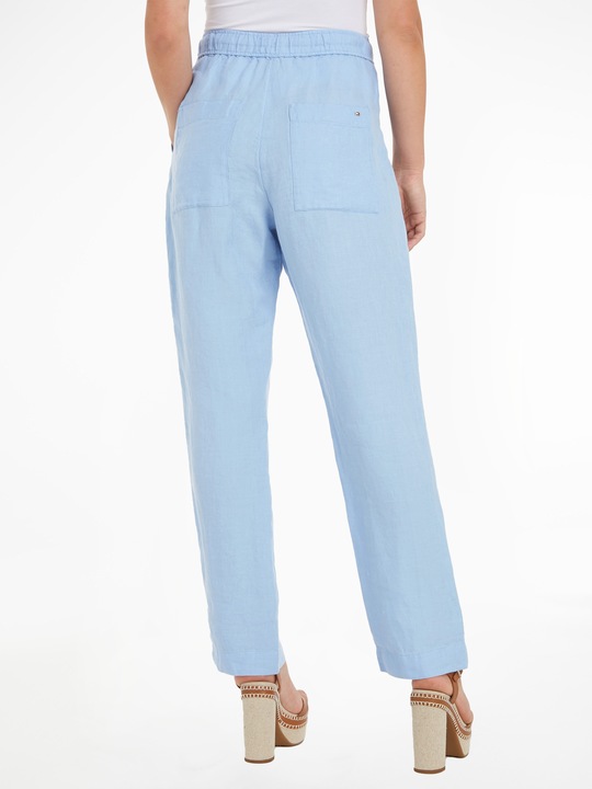 Image du produit Tommy Hilfiger Boyfit Cas Linen Pull On Pant (40)