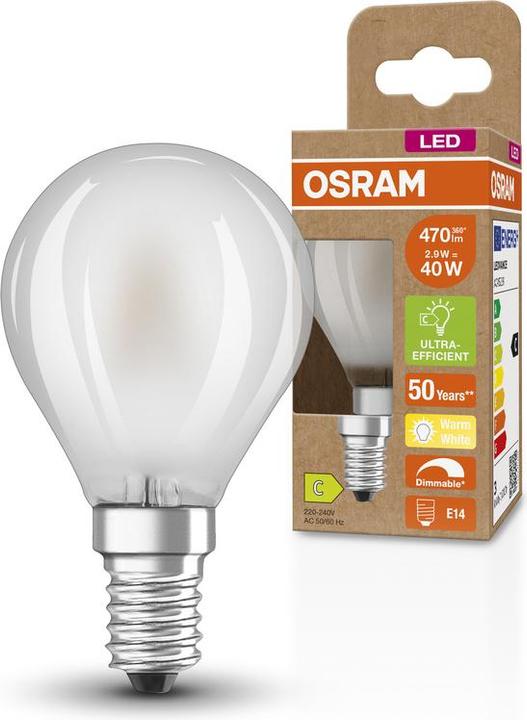 Produktbild Osram LED Classic (E14, 2.90 W, 470 lm, 6 x, C)