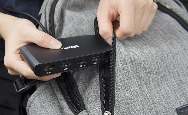 Actual product image CalDigit Mini Dock Dual (Thunderbolt, USB-A, 3 ports)