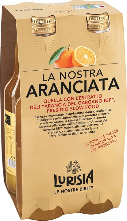Lurisia La Nostra Aranciata (4 x 27.5 cl)
