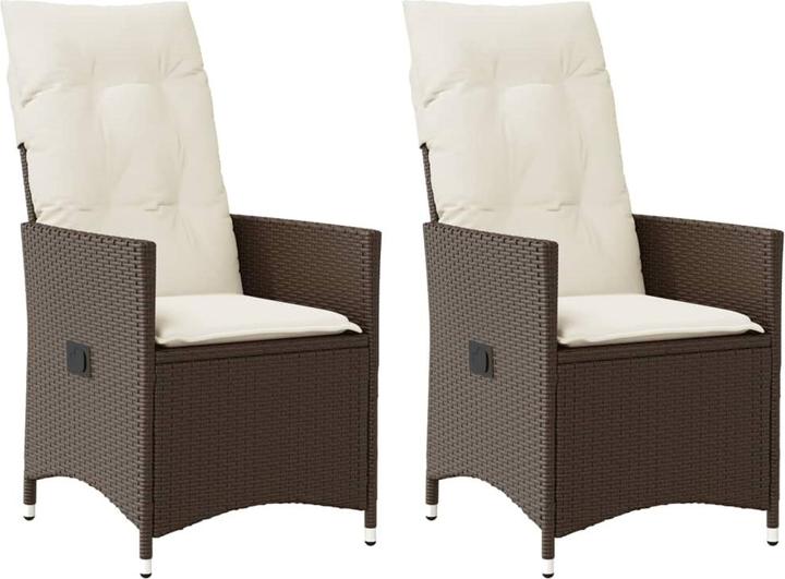 Produktbild vidaXL Gartensessel verstellbar