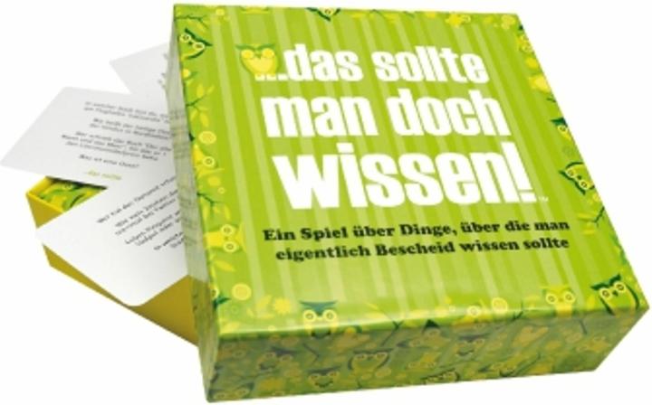 Das sollte man doch wissen! (Deutsch)