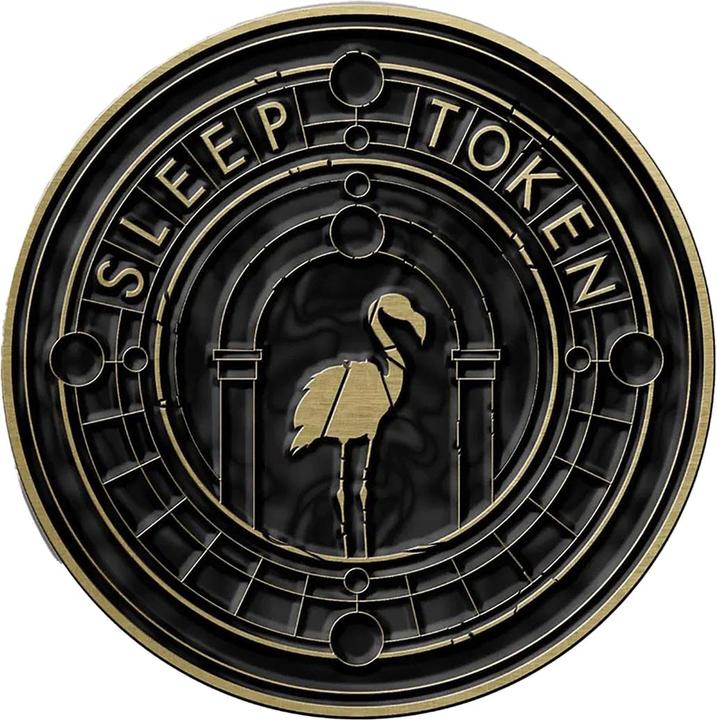 Actual product image Sleep Token Even In Arcadia Crest Badge Set
