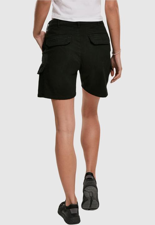 Actual product image Urban Classics Ladies High Waist Cargo Shorts (27)