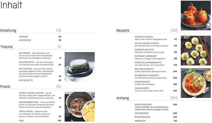 Actual product image Die Welt des Schnellkochens (German, Katrin Wittmann, Fissler, 2023)