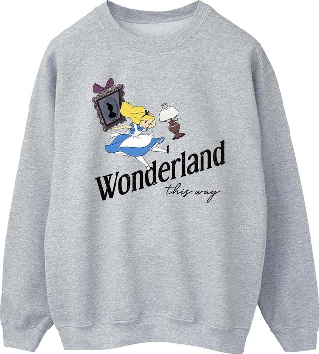 Produktbild Disney Alice In Wonderland This Way Sweatshirt (L)