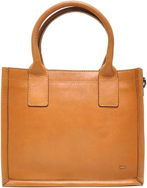 Berba Dames Leren Handtas Icons 885-114 Cognac