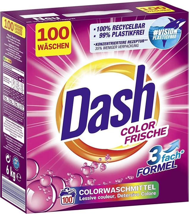 Produktbild Dash Color Frische (100 Waschgänge, Waschpulver)