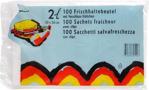 Webstar Frischhaltebeutel mit Verschluss 200x300mm (1000x)