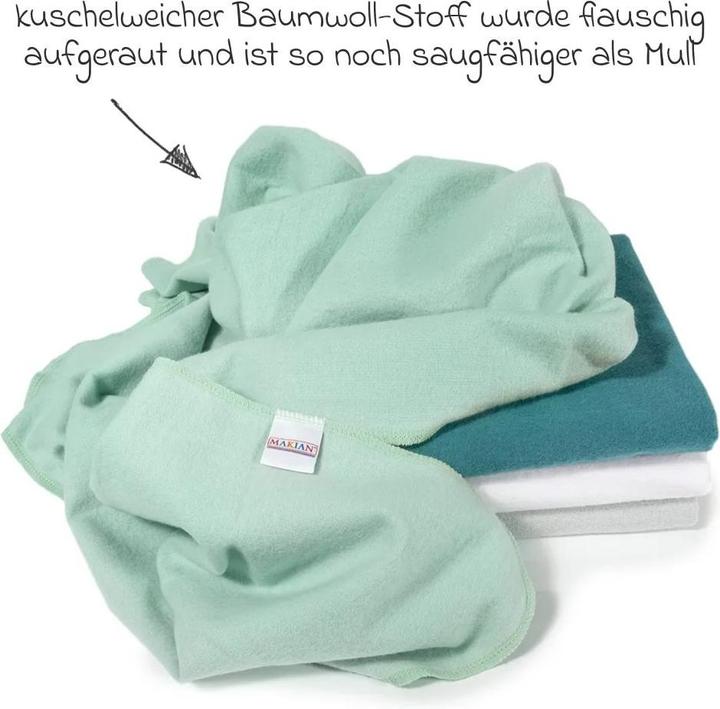 Image du produit Makian Draps molletonnés (80 cm, 80 cm)