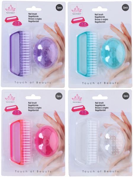 Brosse à ongles 4as 2pc