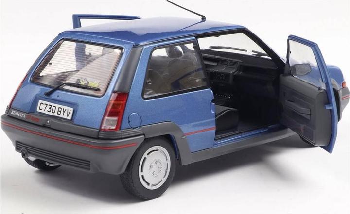 Actual product image Solido 1:18 Renault 5 GT Turbo MK1 Alpine blau