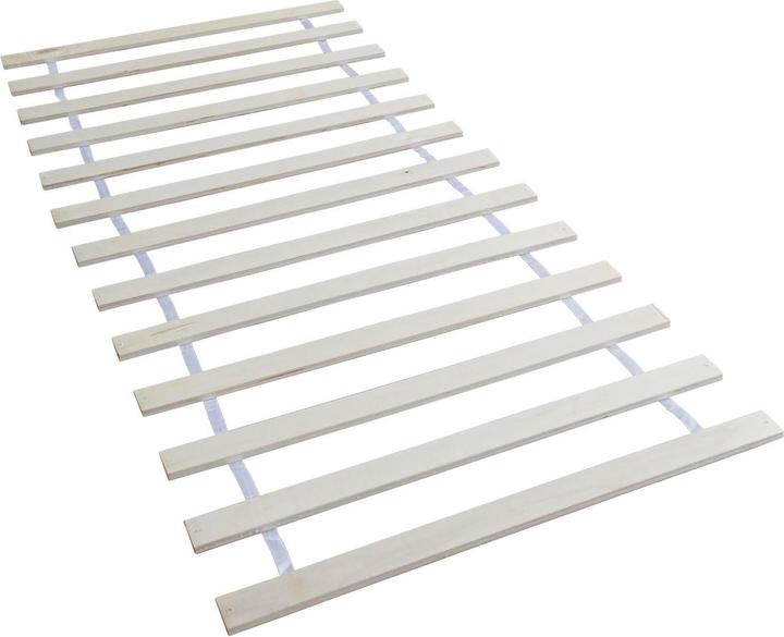 Actual product image Floki24 Slatted frame - 140 x 200 cm - Rolling slatted frame solid pine bed Rolling frame
