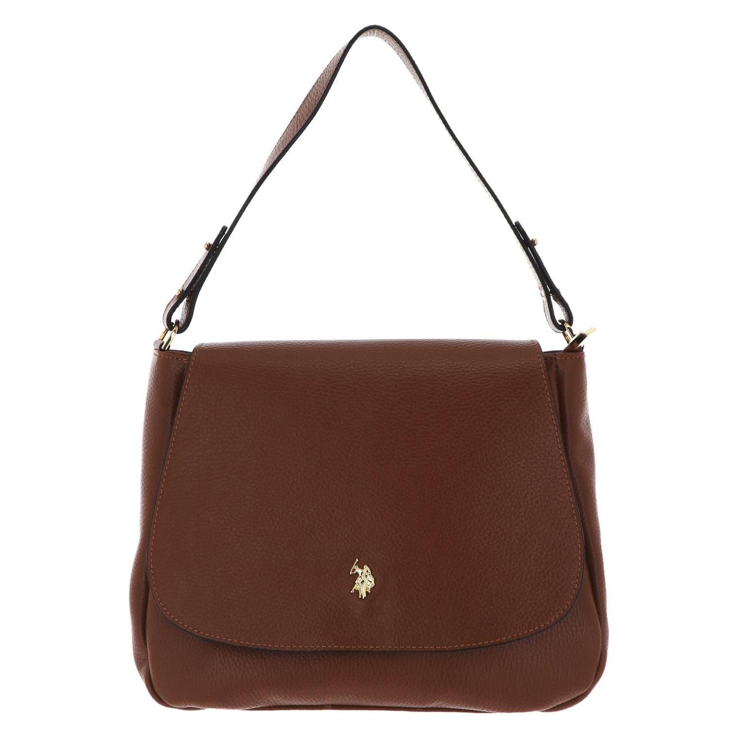 U.S. Polo, Damen, Handtasche, Arlington Flap Crossbody Bag, Braun