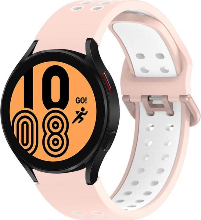 Produktbild Cover-Discount Galaxy Watch 5 - Sportarmband gelöchert rosa (Kunststoff)