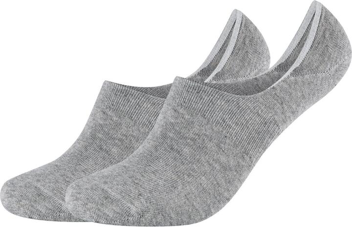 Produktbild Camano Füsslinge für Damen und Herren No Show Socken angenehm Tragekomfort optimaler Halt weichem (6er Pack, 35 - 38)