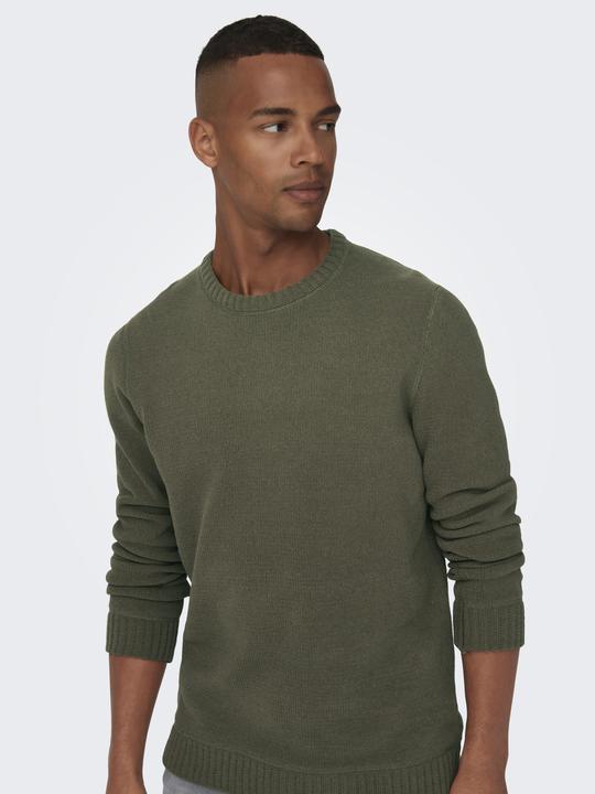 Image du produit Only & Sons Pull-over en maille unie (XS)