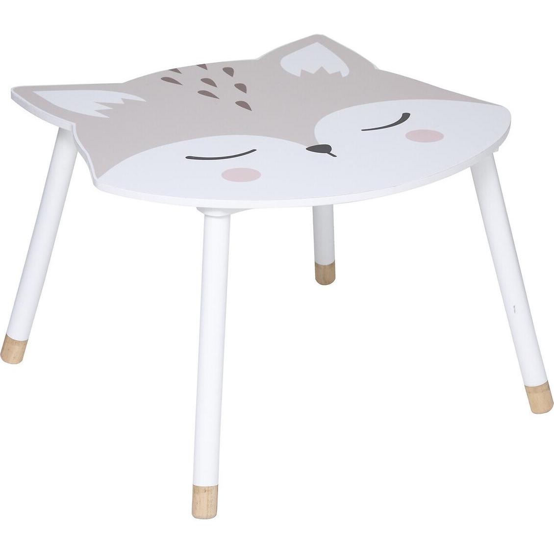 Atmosphera, Kinderstuhl + Kindertisch, Fox weicher Tisch, mehrfarbig (Kindertisch)