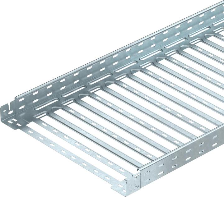 Actual product image OBO Bettermann OBO MKSM 650 FT Cable tray MKSM perforated, with quick connection 60x500x3050 (300 cm)