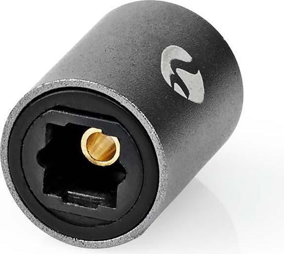 Produktbild Nedis Optischer Audioadapter TosLink-Buchse - TosLink-Buchse Aluminium Grau Anthrazit