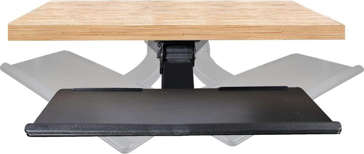 Actual product image StarTech com Under Desk Keyboard Tray - Full Motion & Height Adjustable Keyboard and Mouse Tray