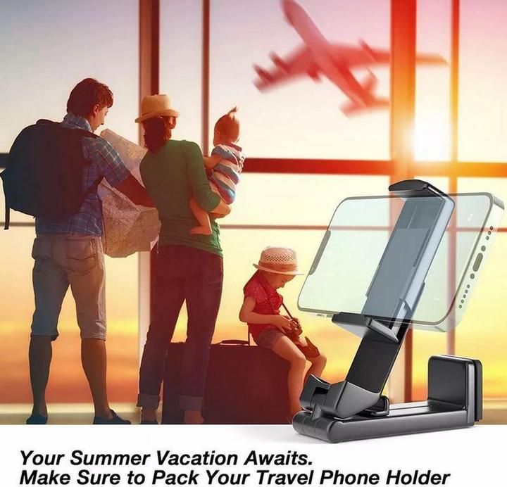 Image du produit PhoneLook Support multifonctionnel pour smartphone, rotatif à 360 degrés, pour les voyages et l'avion