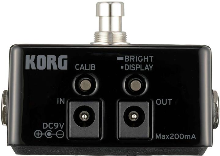 Produktbild Korg Stimmgerät, Pedal, Pitchblack X, schwarz
