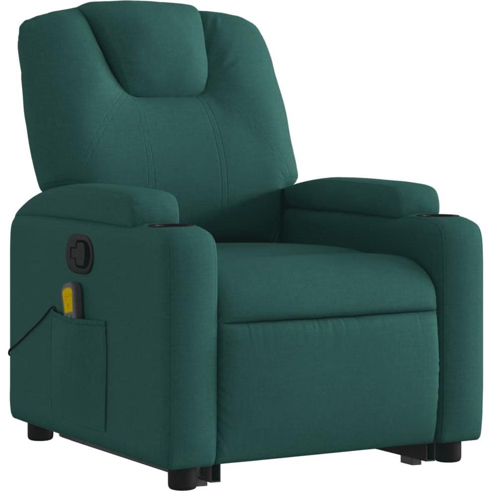VidaXL, Massageliege + Massagesessel, Massagesessel mit Aufstehhilfe Stoff