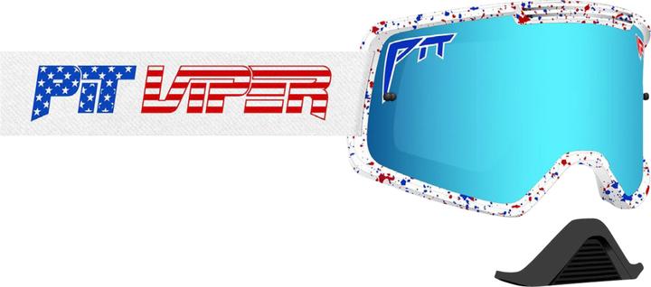 Produktbild Pit Viper The Merika Brapstrap Goggle - Blue
